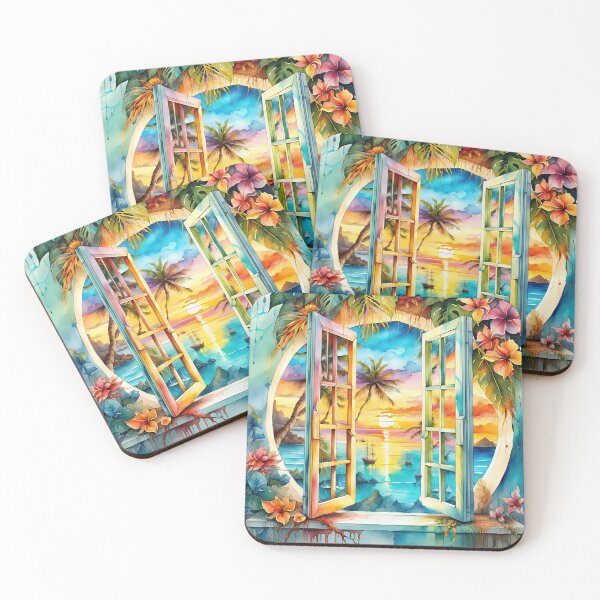 Item preview, Window to Paradise designed and sold by AIartistIT.