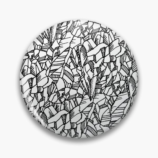 Item preview, Black and white crystals, mountains, structures designed and sold by Olga Matskevich.