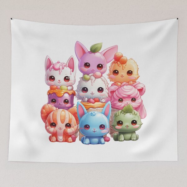 Item preview, Kawaii Candycore Animals designed and sold by SipandStan.