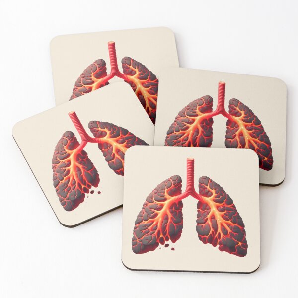 Item preview, Eternal Blaze: Dynamic Volcanic Lungs Artwork designed and sold by Doddlaix.