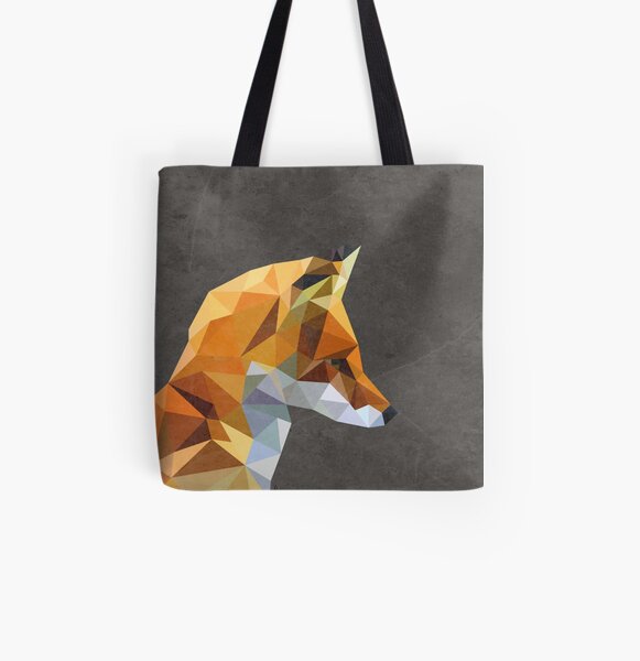 LP Fox All Over Print Tote Bag