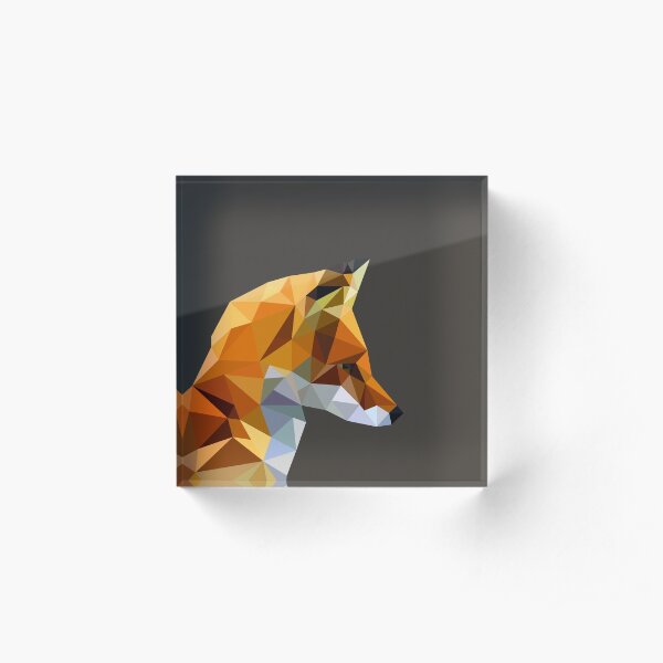 LP Fox Acrylic Block