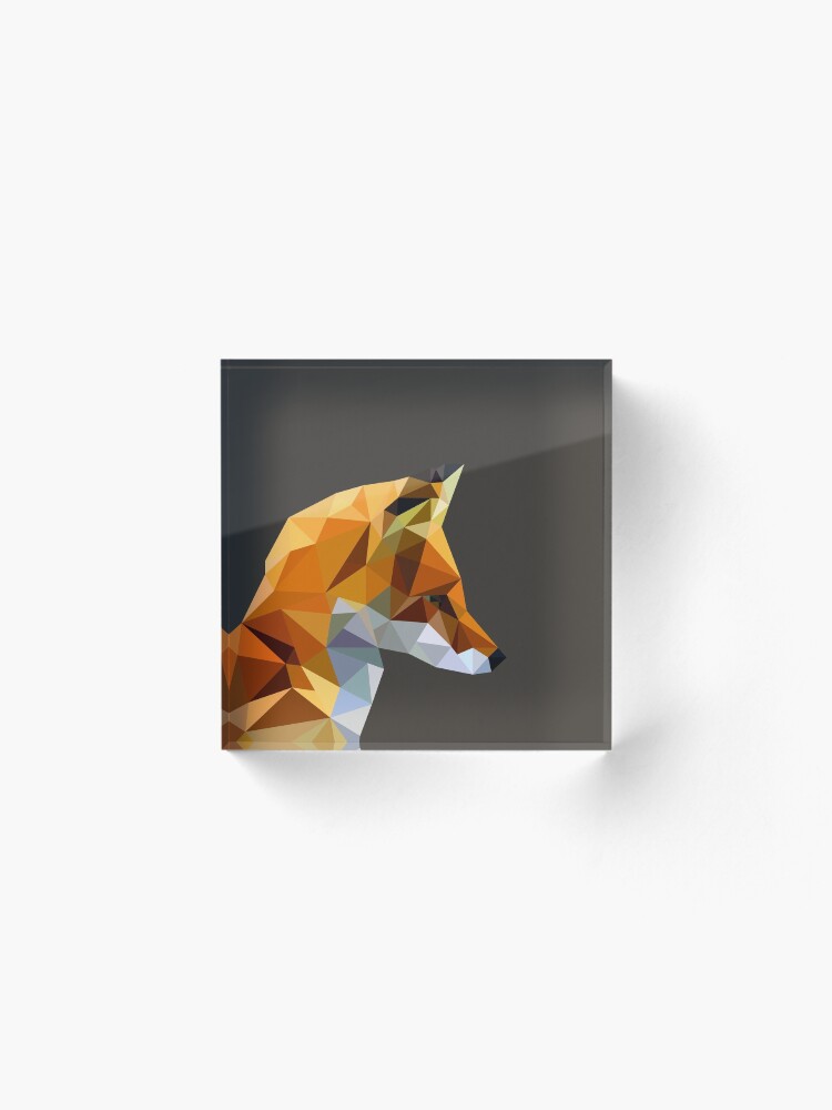 Alternate view of LP Fox Acrylic Block