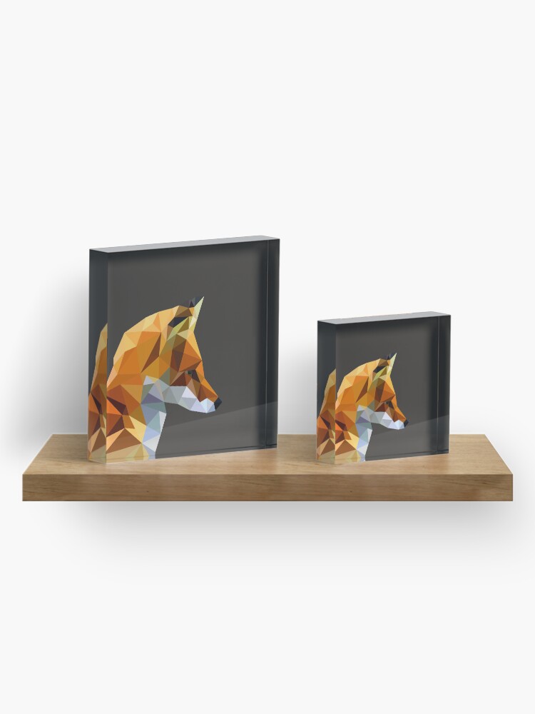 Alternate view of LP Fox Acrylic Block