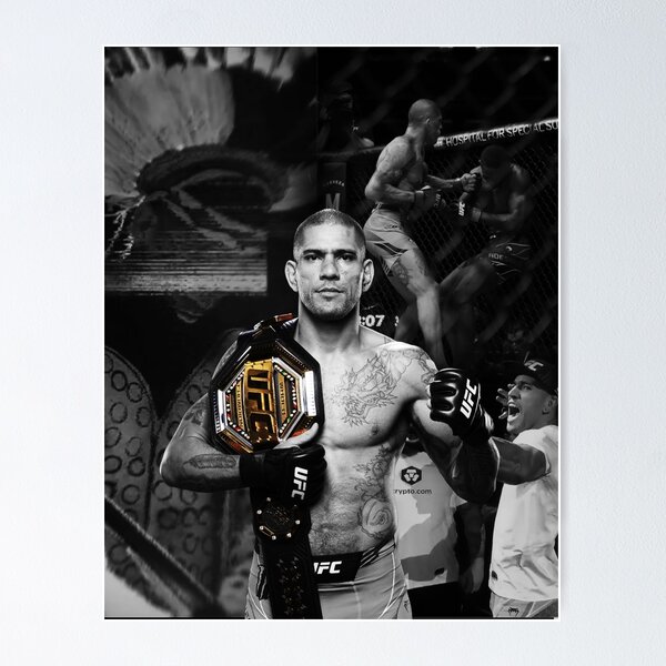 Item preview, Alex "Poatan" Pereira Champion designed and sold by ArtOfWarMMA.