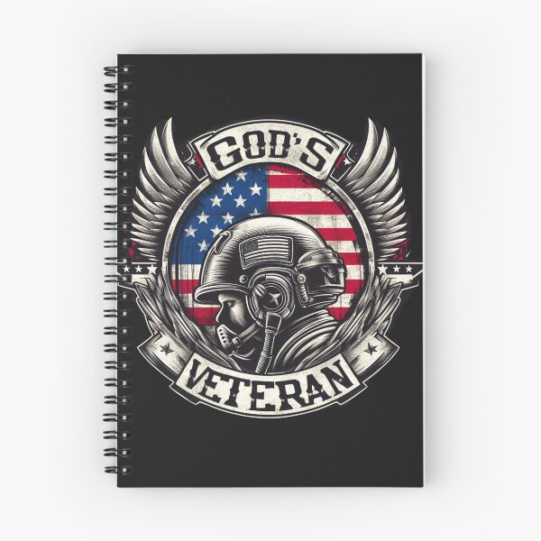 Item preview, God's Veteran, Veteran and American Flag Art designed and sold by Faithloveshop.