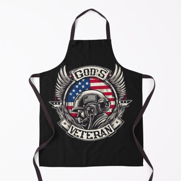 Item preview, God's Veteran, Veteran and American Flag Art designed and sold by Faithloveshop.