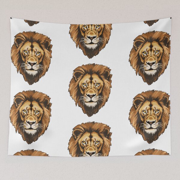 Item preview, Lion from the Africa Safari Sticker Pack designed and sold by STICKERSLALA.