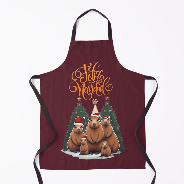 Item preview, Feliz Navidad,Capybaras Christmas tree and Christmas composition, Cute capybara, Christmas sweater designed and sold by Collagedream.