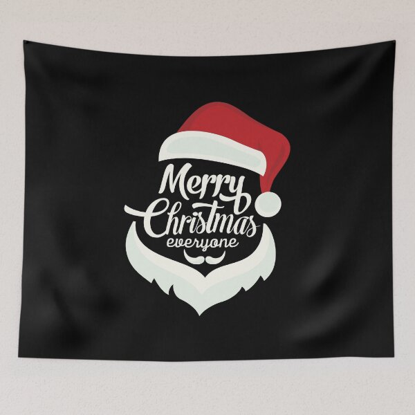 Item preview, Inscription Merry Christmas everyone designed and sold by DragonflyLP.