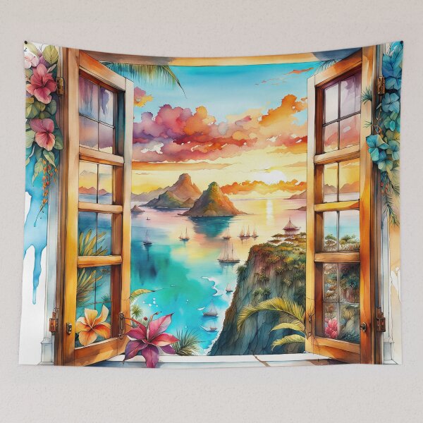 Item preview, Islands and boats designed and sold by AIartistIT.