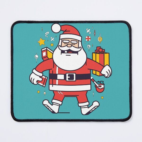 Item preview, Drunk Pop Art Santa - A Festive and Fun Illustration for Christmas Lovers designed and sold by Abystoic.