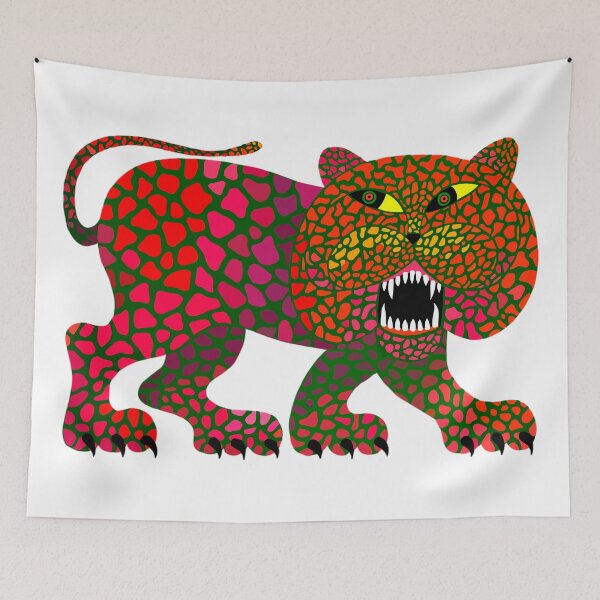 Item preview, Roaring Tiger Vintage Illustration designed and sold by blackink-design.