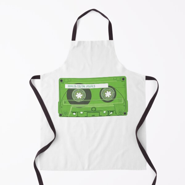 Item preview, Retro Cassette Tape Graphic Tee – Mixtape Era Y2K Streetwear (Apple Green Colorway) Analog / Music designed and sold by analogdigitalvz.