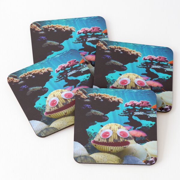 Item preview, Clam And Coral Reef designed and sold by MercerImages.