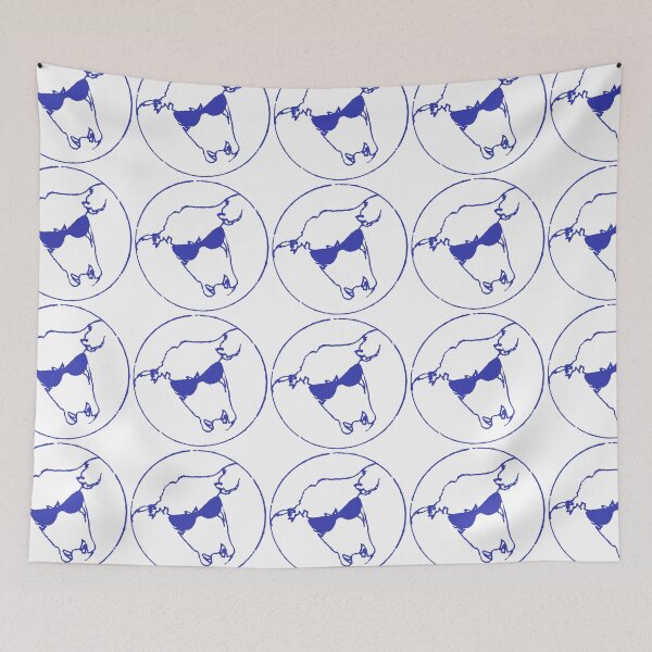 Item preview, Cow Brand - Blue designed and sold by SkyBobArt.