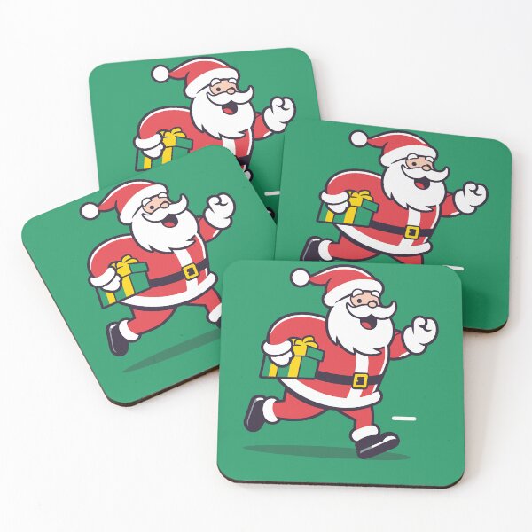 Item preview, Pop Art Late Santa - A Festive and Fun Illustration for Christmas Lovers designed and sold by Abystoic.