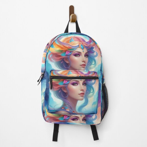 Item preview, Fantasy head of a woman in colors designed and sold by JaroDesign2023.