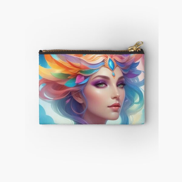 Item preview, Fantasy head of a woman in colors designed and sold by JaroDesign2023.