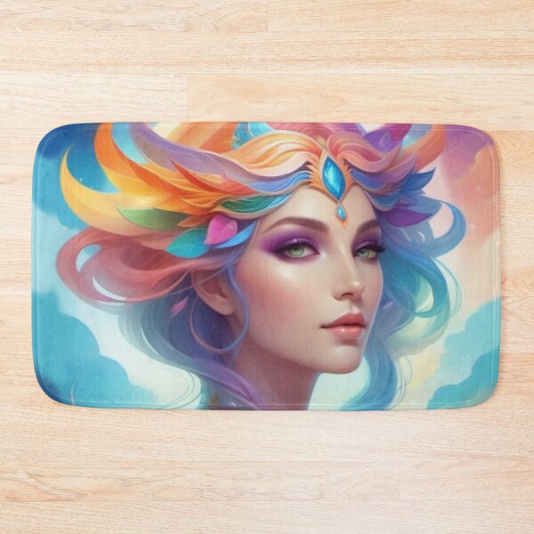 Item preview, Fantasy head of a woman in colors designed and sold by JaroDesign2023.