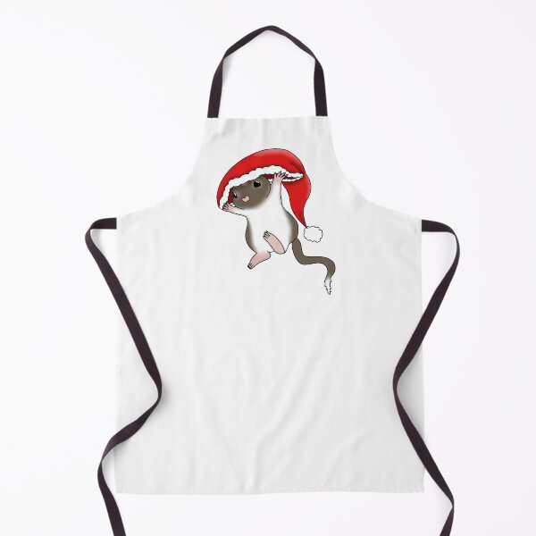 Item preview, Cute brown gerbil santa hat designed and sold by Becky-Marie.