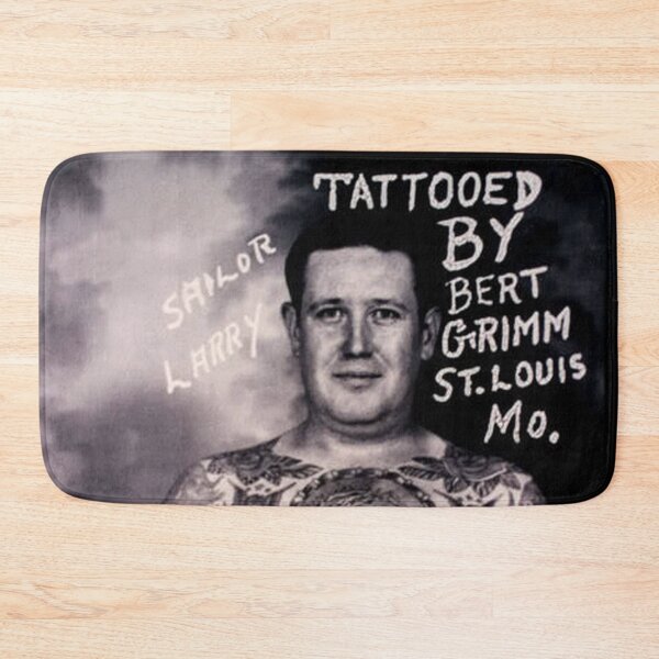 Item preview, vintage tattoo man Grand pather tattooed sailor Larry designed and sold by Coolstuff4you71.