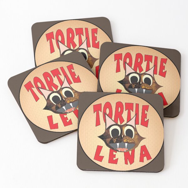 Item preview, Tortie Lena (with color background) designed and sold by wrenchcat.