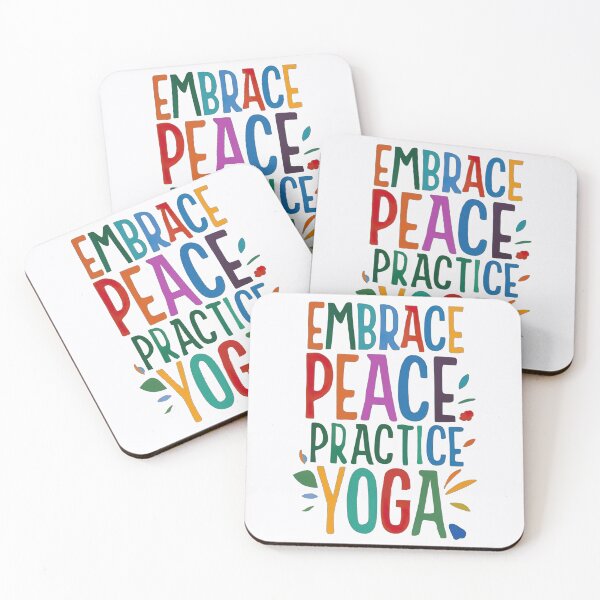 Item preview, Embrace Peace, Practice Yoga designed and sold by Mindful-Designs.