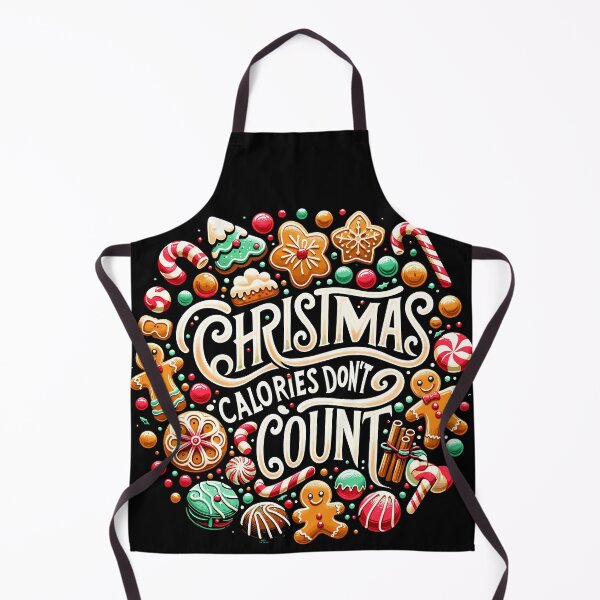 Item preview, Christmas Calories Dont Count Festive Treats Holiday Cheer designed and sold by Quirky Shirts.