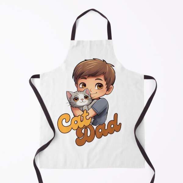 Item preview, Cat Dad cartoon graphic designed and sold by blue-smoke.