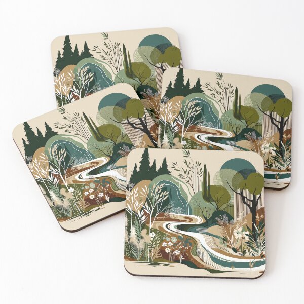 Item preview, Tranquil Nature designed and sold by PatternBouquet.