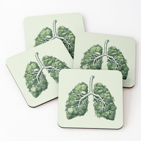 Item preview, Eco Breath: Abstract Greenery in Lung Form designed and sold by Doddlaix.