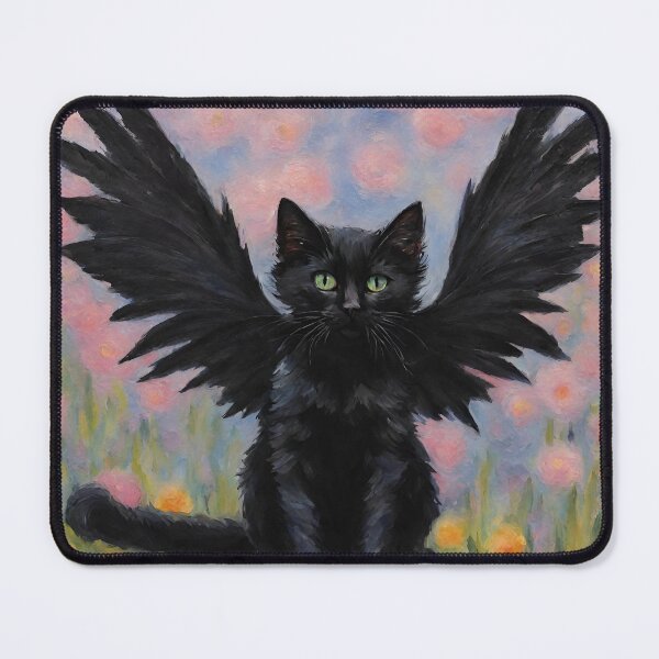 Item preview, Emerald Black Cat designed and sold by BlackCatGeneral.