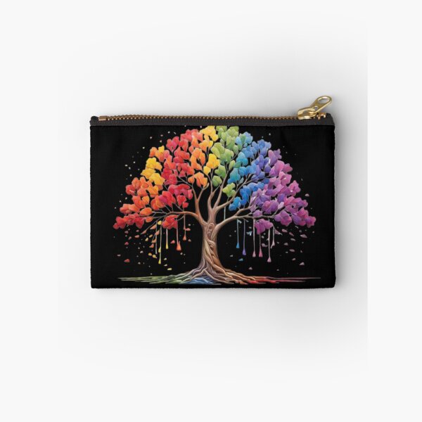 Item preview, Colorful tree in the middle of the forest designed and sold by Kadechutinan.