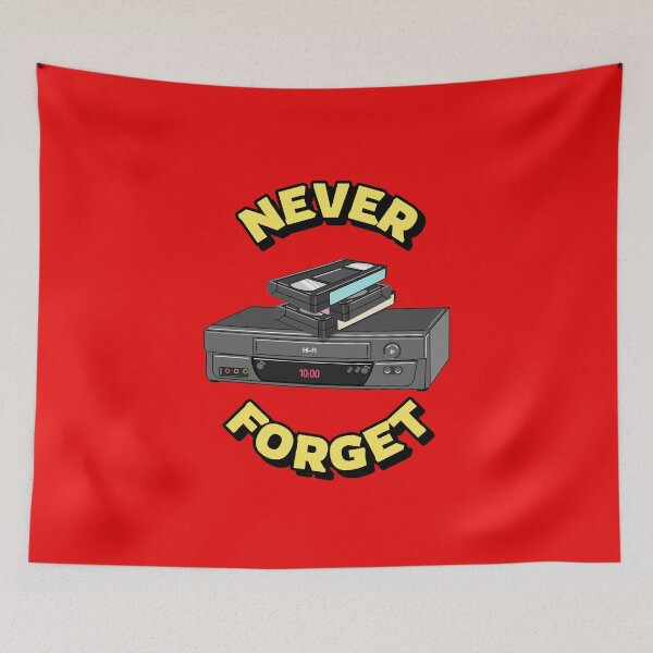 Item preview, Never Forget Cassette Retro Vintage 60s 70s 80s 90s designed and sold by StudioTVDinners.