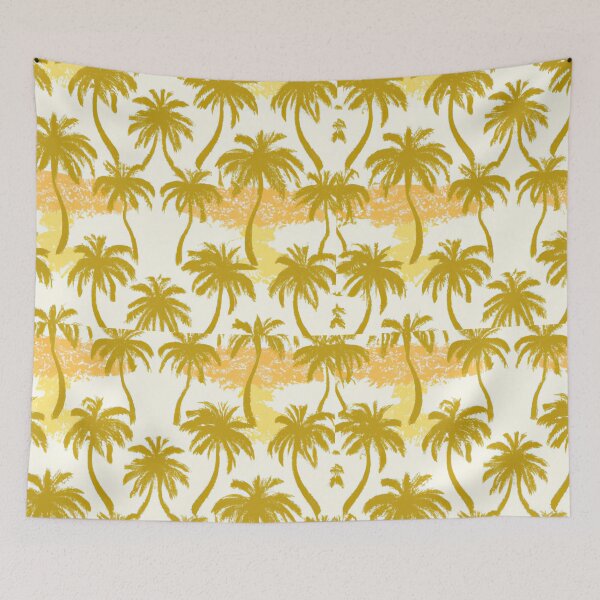 Item preview, Yellow Tropical Palm Trees Pattern designed and sold by Vorterix.