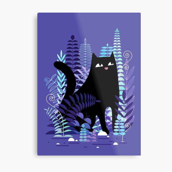 Item preview, The Ferns (Black Cat Version) designed and sold by littleclyde.