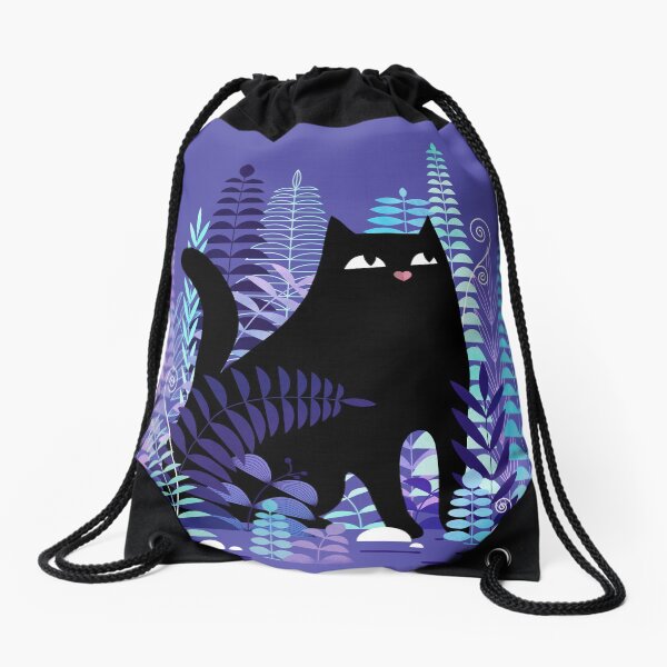 Item preview, The Ferns (Black Cat Version) designed and sold by littleclyde.