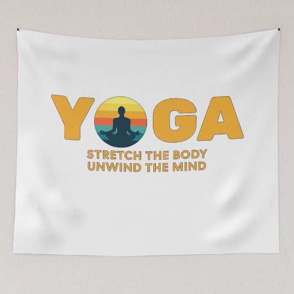 Item preview, Yoga: Stretch the Body, Unwind the Mind designed and sold by Mindful-Designs.