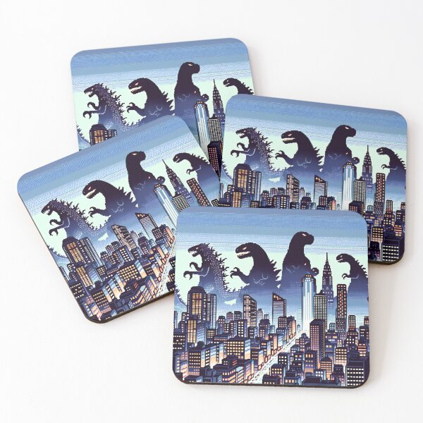 Item preview, Monsters Invade NYC! designed and sold by Ritoshop.