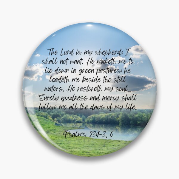 Item preview, Green Pastures, Still Waters designed and sold by iwoh.