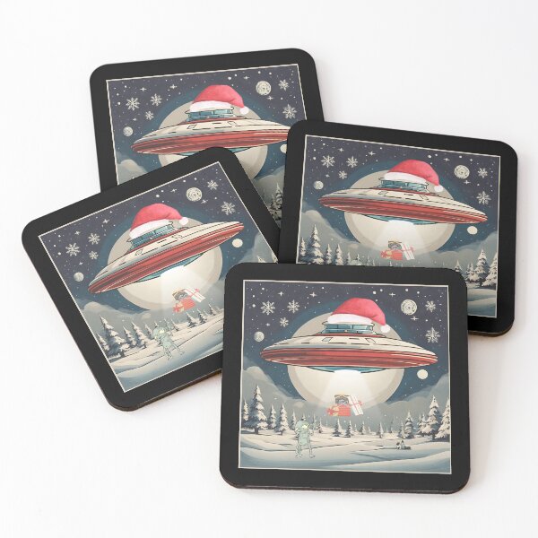 Item preview, Santa Claus UFO designed and sold by BababuuuPrint.