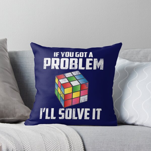 Item preview,  Rubik Cube T-Shirt - If You Have Got A problem I Will Solve It designed and sold by niftee.