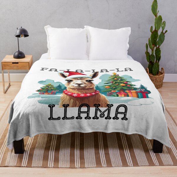 Item preview, Fa La La La Llama Festive Christmas designed and sold by TugForkFinds.