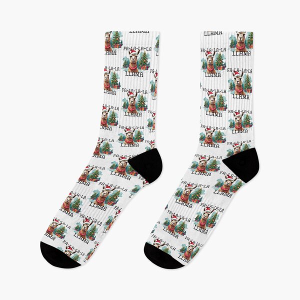 Item preview, Fa La La La Llama Festive Christmas  designed and sold by TugForkFinds.
