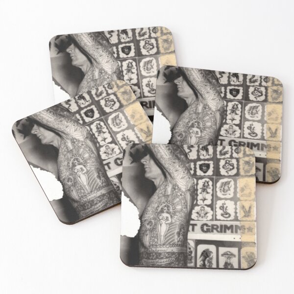Item preview, vintage tattoo man Grand pather tattooed old photo designed and sold by Coolstuff4you71.