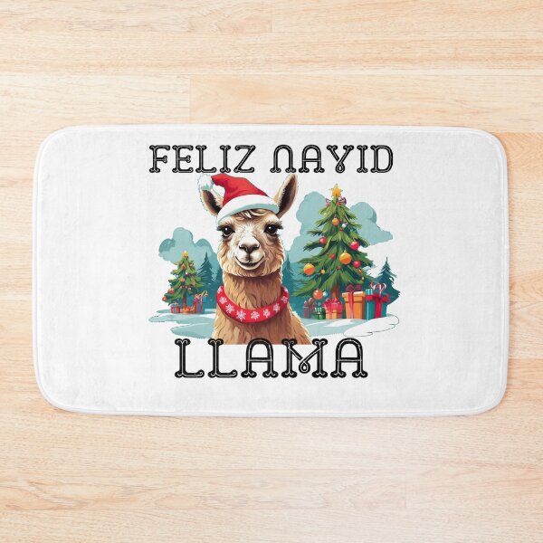 Item preview, Feliz Navid Llama Festive Christmas  designed and sold by TugForkFinds.