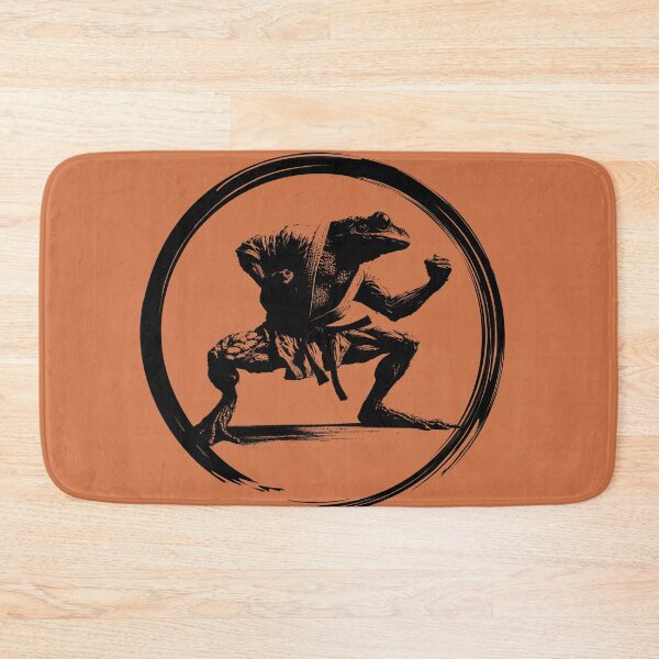 Item preview, Amphibious Martial Art: Muscular Frog in Fighting Position designed and sold by VirtusMachina.