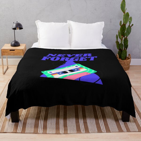 Item preview, Never Forget Cassette Retro Vintage 60s 70s 80s 90s designed and sold by StudioTVDinners.