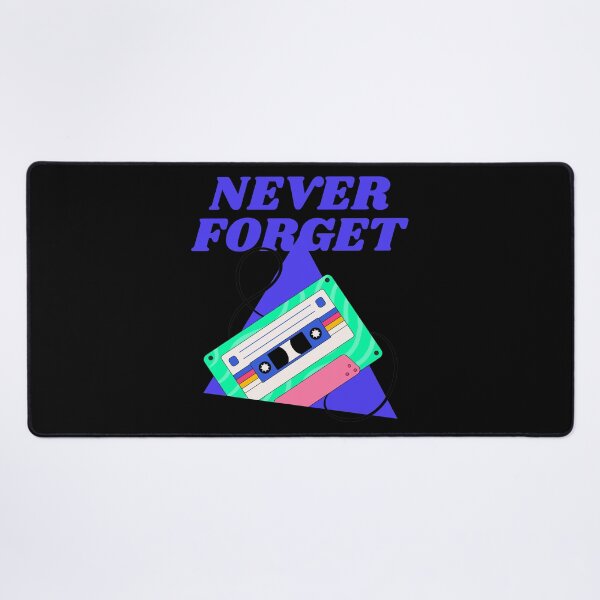 Item preview, Never Forget Cassette Retro Vintage 60s 70s 80s 90s designed and sold by StudioTVDinners.